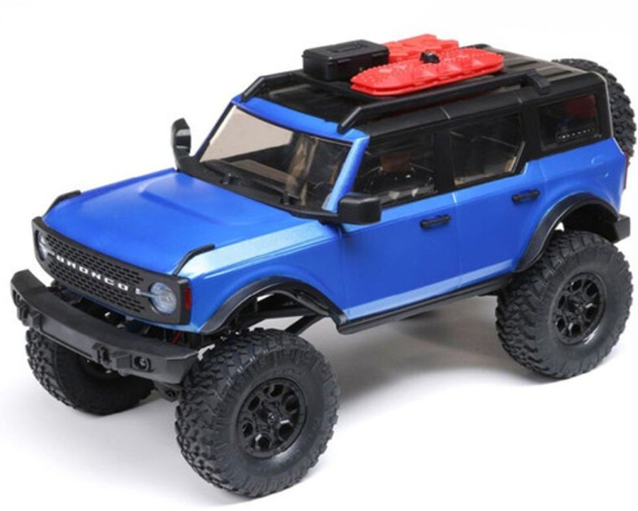 Cars/Tanks Axial 1/24 Scx24 2021 Ford Bronco 4Wd Truck Rtr, Blue By Axial