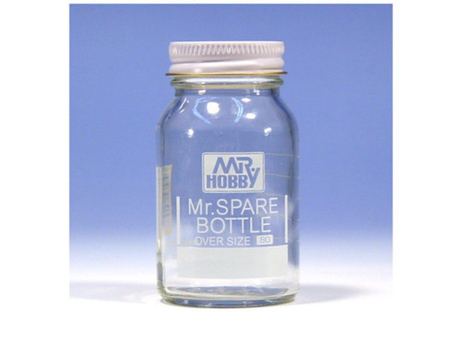 Paint Brushes, Airbrushes & Compressors | Accessories Mr Hobby Gunze Sb224 Mr Spare Bottle Xl 80Ml