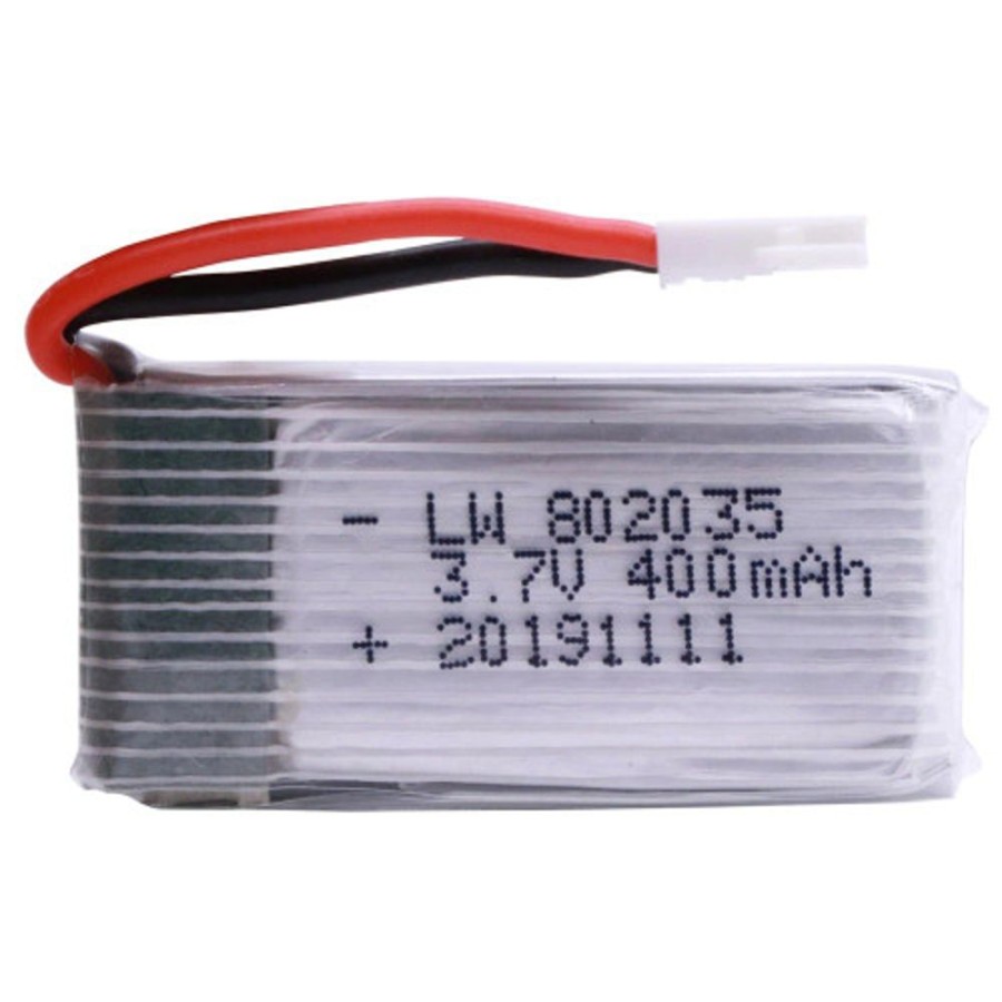 Lithium Polymer Batteries | Batt/Charger Volantex 3.7V 400Mah Lipo Battery For Volentax Mini Warbird & Ranger600