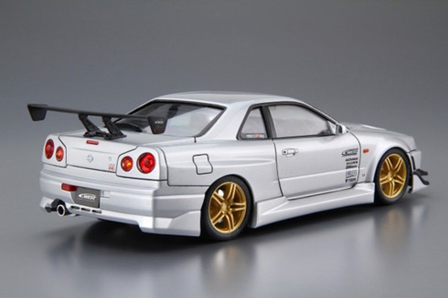 Cars | Model & Die-Cast Aoshima Aoshima - 1/24 The Tuned Car No.50 Nissan Skyline C-West Bnr34 Gt-R '02