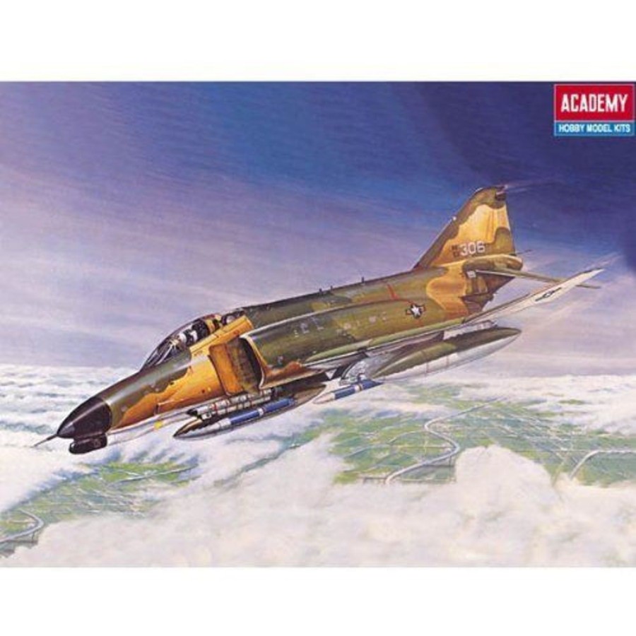 Aircraft | Model & Die-Cast Academy Academy 1/144 F-4E Phantom Ii Plastic Model Kit [12605]