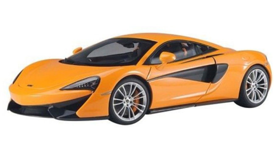 Model & Die-Cast AUTOart Auto Art 1/18 76044 Mclaren 570S (Mclaren Orange/Silver Wheels)