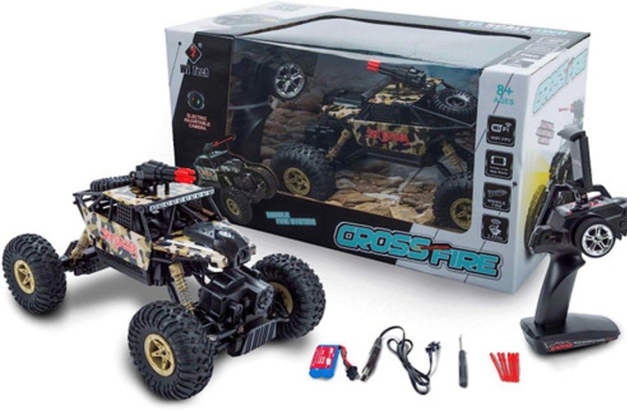 Cars/Tanks WLToys Wltoys 1:18 Offroad 2.4 Ghz 4Wd Remote Control Monster Truck 18428-A