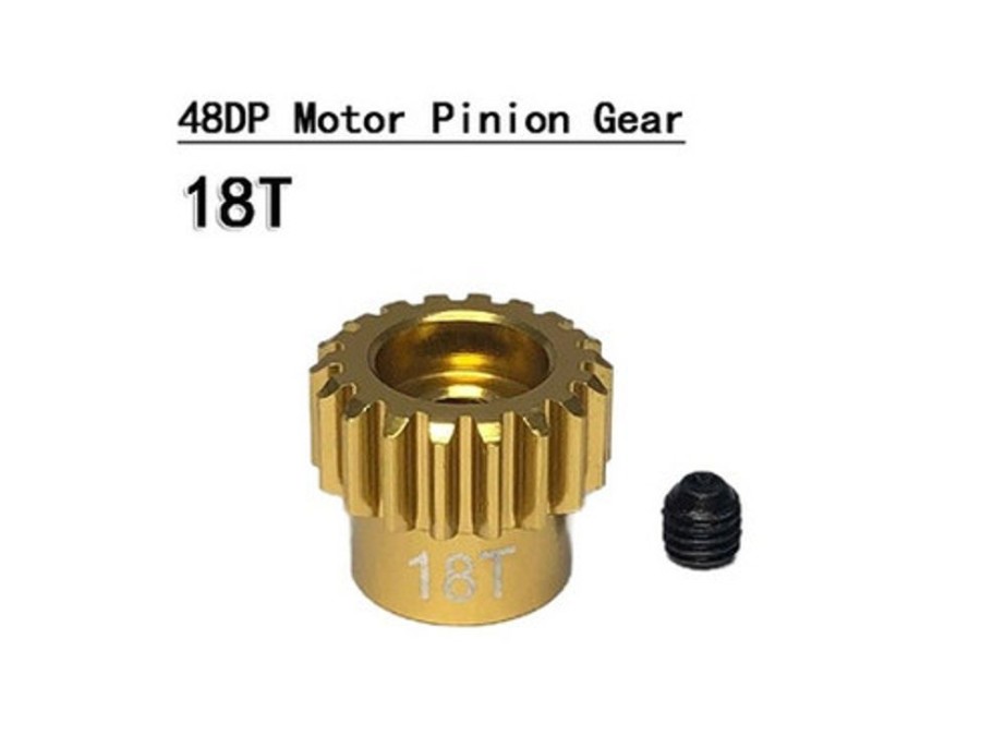 Pinion Gears | Parts Hobby Station Hobby Staion Light Weight Motor Pinion Gear ( 18T )48P