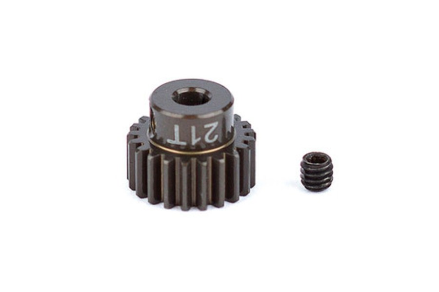 Pinion Gears | Parts Team Associated Team Associated Factory Team Aluminum 48P Pinion Gear (3.17Mm Bore) (21T)