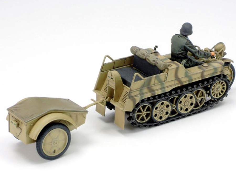 Military | Model & Die-Cast Tamiya Tamiya - 1/35 German Sd.Kfz.2 Kettenkraftrad Mid Production [35377]