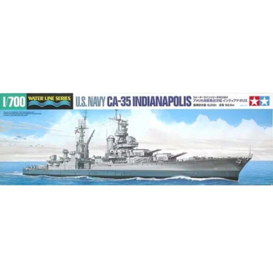 Aircraft | Model & Die-Cast Tamiya Tamiya 31804 1/700 U.S. Navy Ca-35 Indianapolis