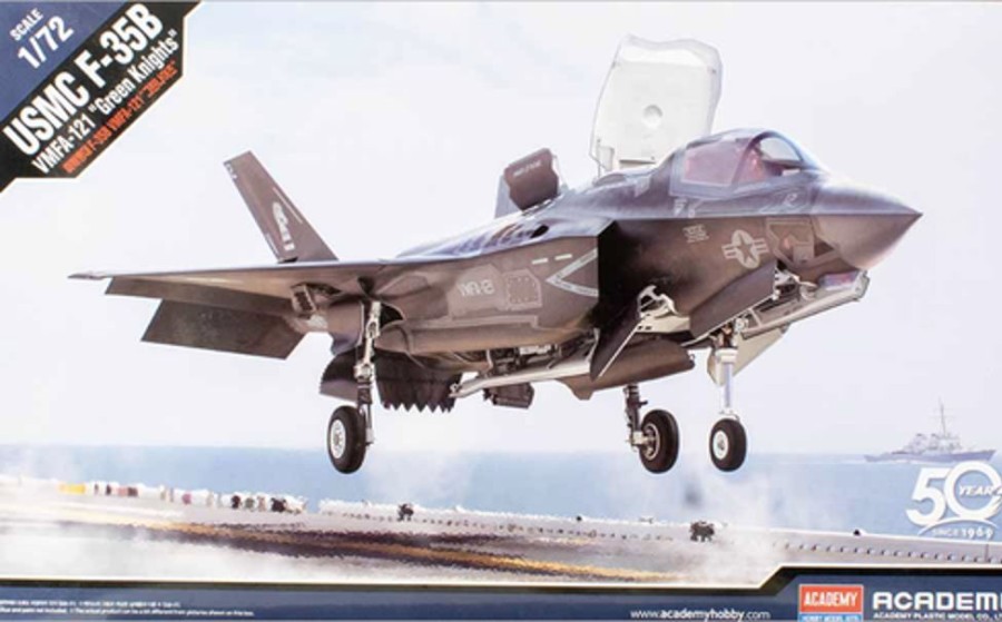 Aircraft | Model & Die-Cast Academy Academy 1/72 Usmc F-35B Vmfa-121 "Green Knights"