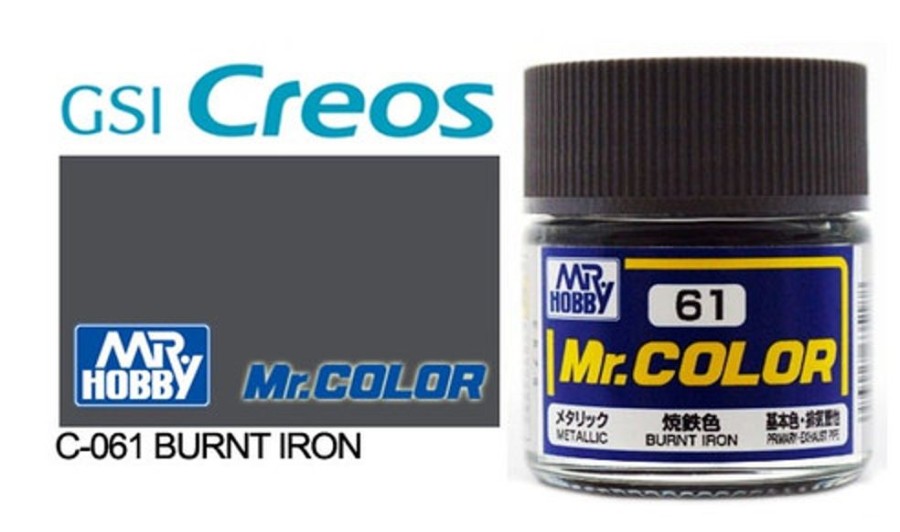 Mr. Hobby Paint | Accessories Mr Hobby Gunze - C061 Mr Color Metallic Burnt Iron