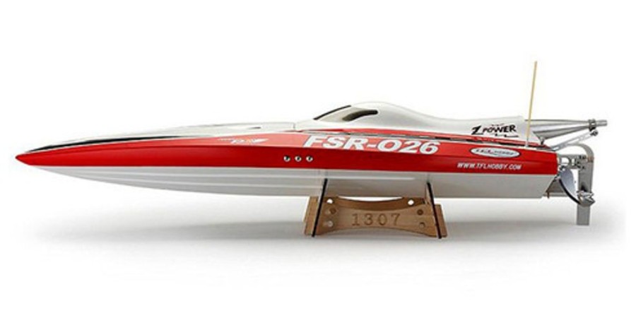 Boats TFL Tfl Blade Rocket Fiberglass Gasoline Racing Boat With 30Cc Gasoline Engine