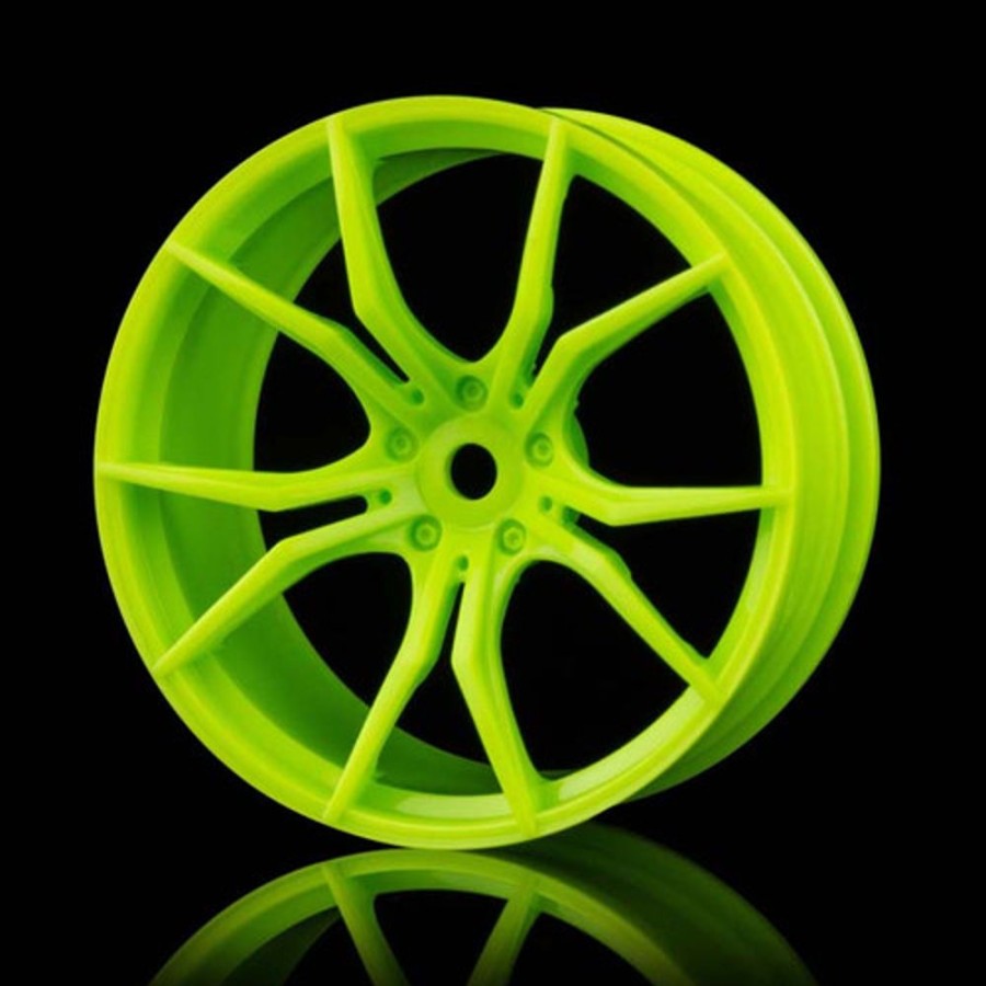 Rim & Tyre | Parts MST Mst Green Fx Wheels (+3) 4Wheels/Pack