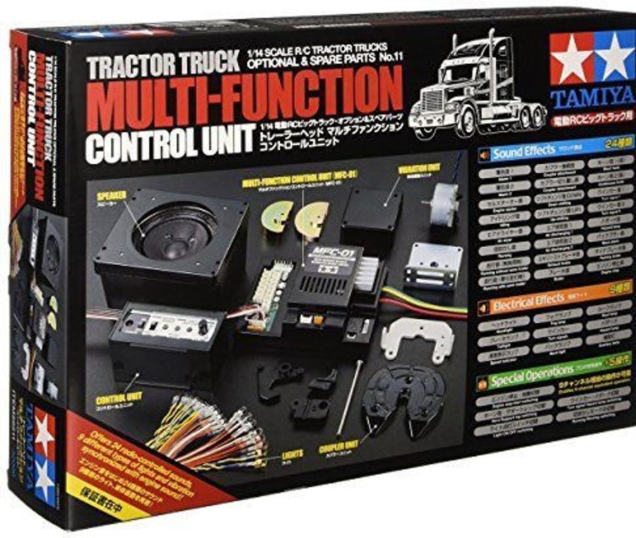 Cars/Tanks Tamiya Tamiya #56511 - 1/14 R/C Tractor Truck Multi-Function Control Unit Mfc-01 (Mfu) [56511]