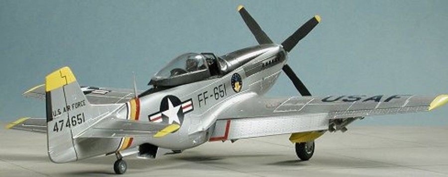 Aircraft | Model & Die-Cast Tamiya Tamiya - 1/48 North American F-51D Mustang Korean Wwii Plastic Model Kit [61044]