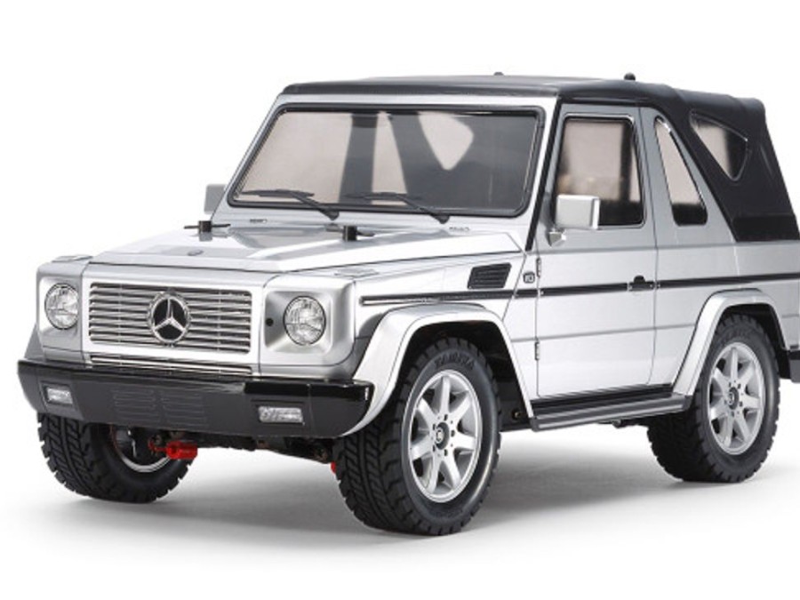 Off-Road | Cars/Tanks Tamiya Tamiya 58635 - 1/10 Mercedes Benz G320 Cabrio Silver Painted Body Version (Mf-01X) W/ Intermediate Ready To Run Combo