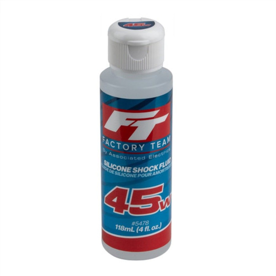 Shock And Differential Oils | Accessories Team Associated Team Associated Factory Team Silicone Shock Oil (4Oz) (45Wt) (575 Cst)