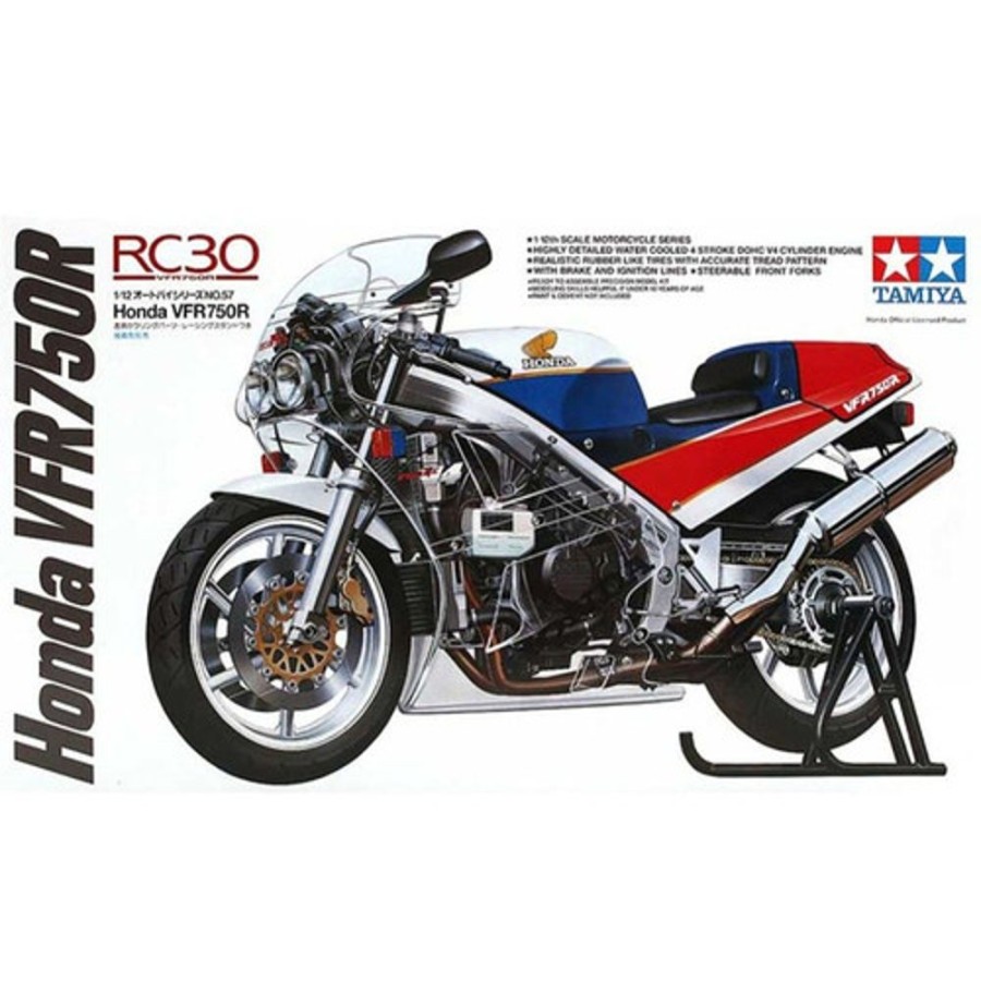 Bikes | Model & Die-Cast Tamiya Tamiya - 1/12 Honda Rc30 Vfr750R Plastic Model Kit [14057]