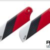 Rc Helicopter Blade | Parts Agile Agile 5.5 Tail Blade 92Mm ( Red)