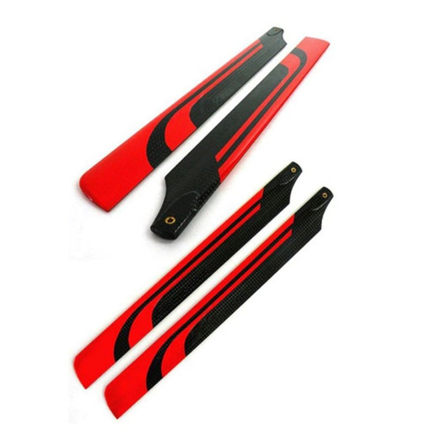 Rc Helicopter Blade | Parts KDS Kds Top End Carbon Fiber Blade 1193-2