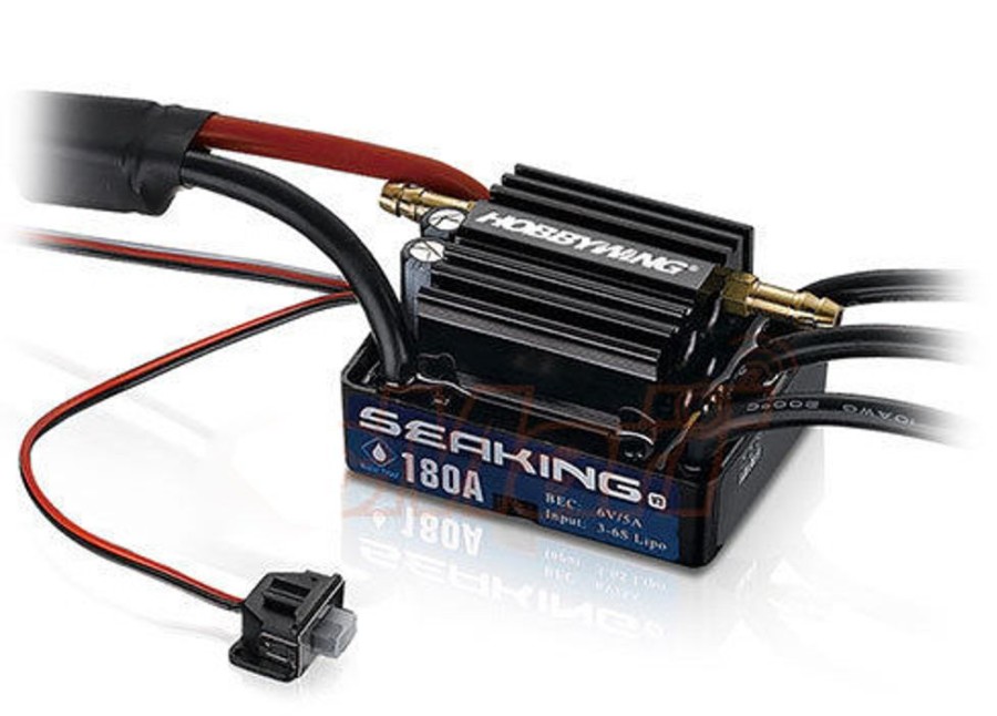 Marine | Electronics HobbyWing Hobbywing 30302401 Seaking 180A V3 Brushless Waterproof Esc