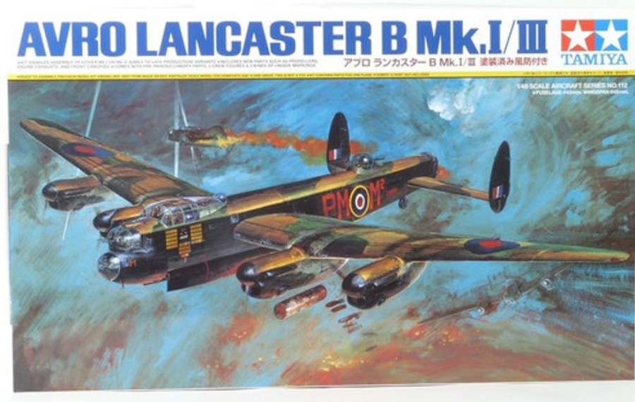 Aircraft | Model & Die-Cast Tamiya Tamiya - 1/48 Avro Lancaster B Mk.I/Iii (2012) Plastic Model Kit [61112]