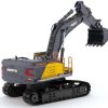 Cars/Tanks Huina Huina 1592 1/14 22Ch Alloy Rc Excavator Trucks Excavator