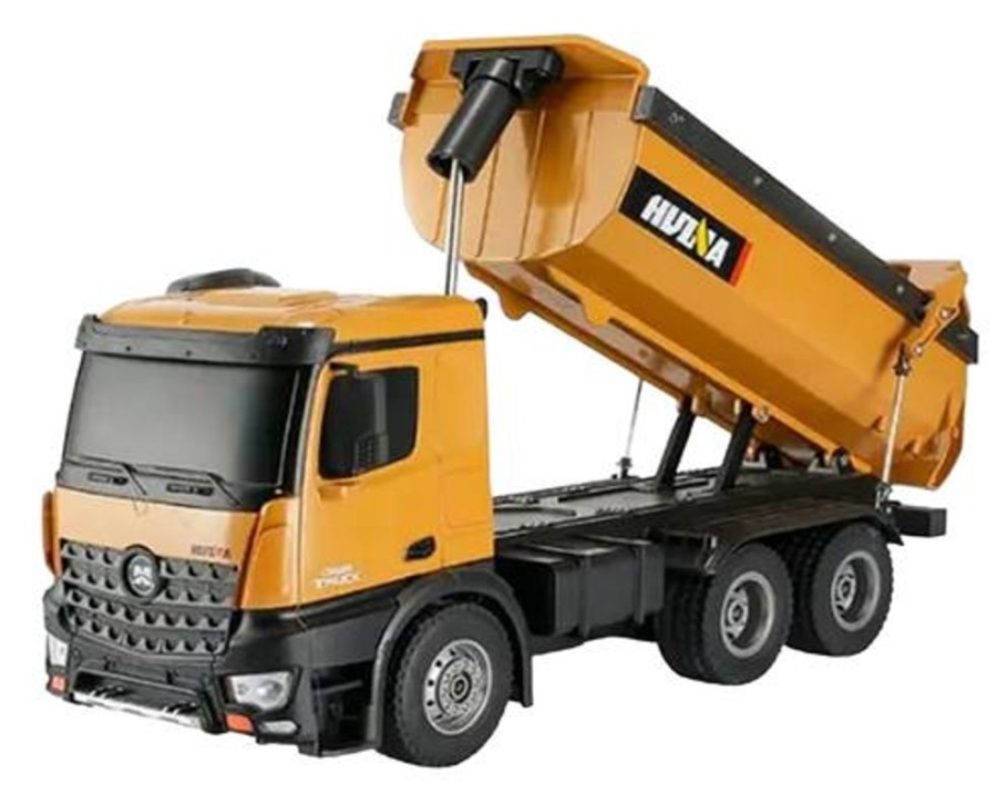 Cars/Tanks Huina Hui Na 1573 1/14 Die-Cast Remote Control Dump Truck