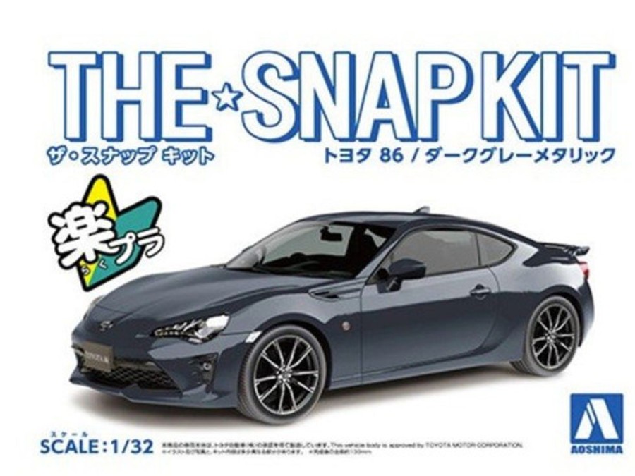 Cars | Model & Die-Cast Aoshima Aoshima - Toyota 86 Azrite Blue The Snap Kit