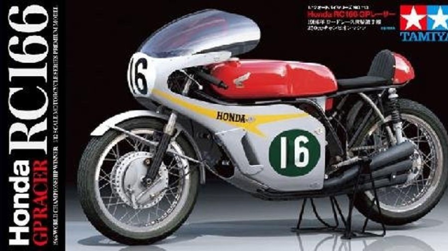 Bikes | Model & Die-Cast Tamiya Tamiya - 1/12 Premium Model Honda Rc166 Gp Racer 1966 Wolrld Champion Winner Plastic Model Kit [14113]