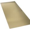 Brass | Accessories K&S K&S Brass Sheet .016" X 4" X 10" #252