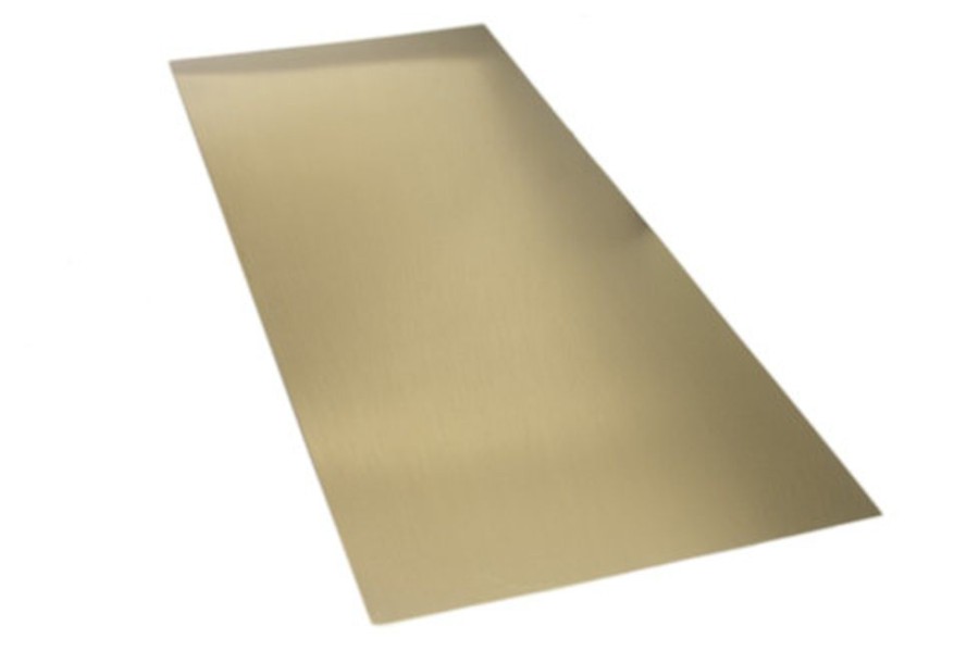 Brass | Accessories K&S K&S Brass Sheet .016" X 4" X 10" #252