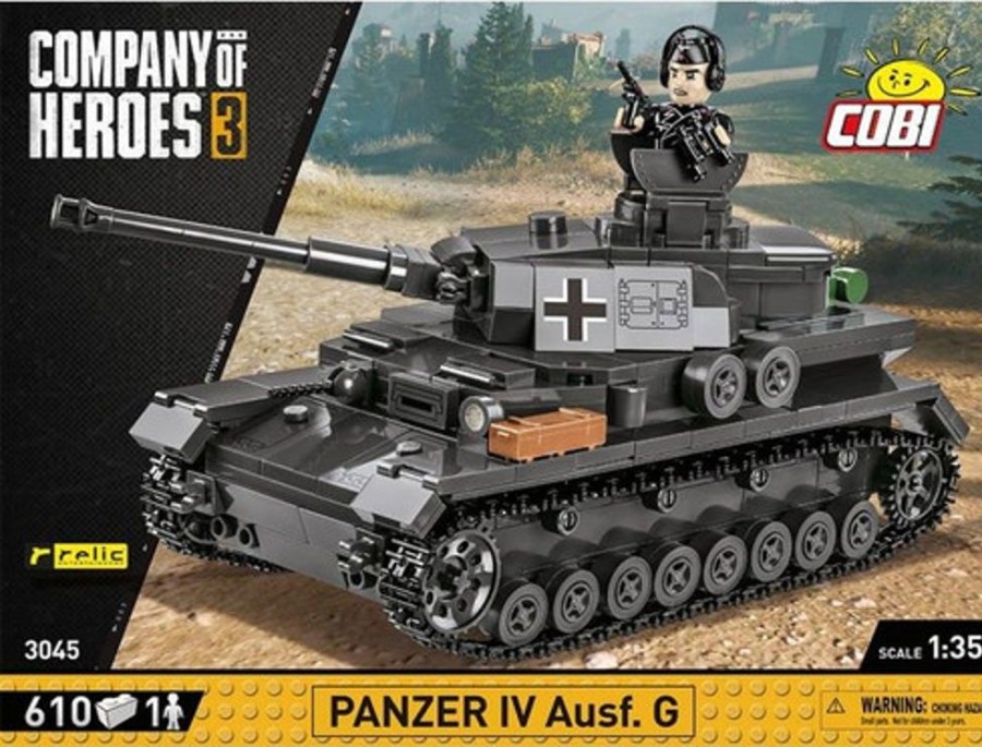 Model & Die-Cast Cobi Cobi-3045 | Coh 3 /3045/ Panzer Iv Ausf.G 606 Pcs