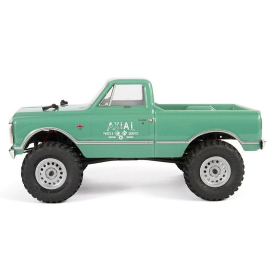 Cars/Tanks Horizon hobby 1/24 Scx24 1967 Chevrolet C10 4Wd Truck Brushed Rtr, Green By Axial