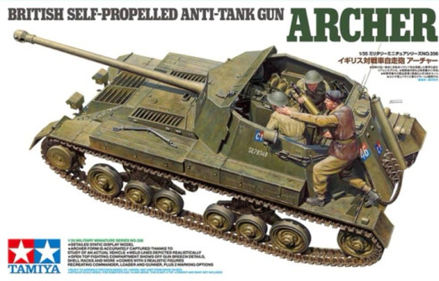 Military | Model & Die-Cast Tamiya Tamiya- 1/35 British Self-Propelled Anti-Tank Gun 'Archer' [35356]