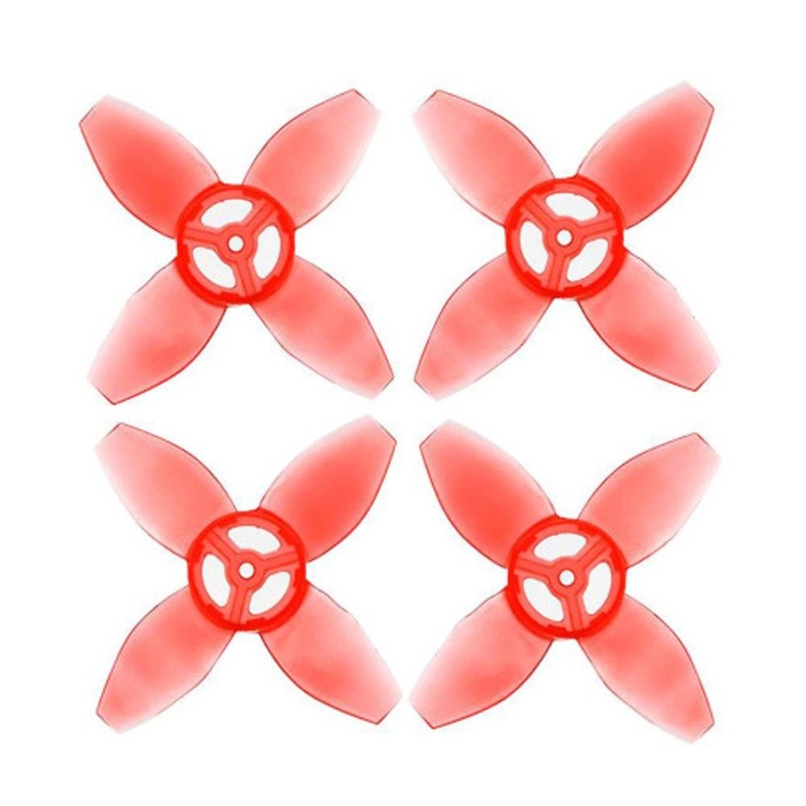 Rtf Spares | Parts Emax Emax Tinyhawk 3 - Avan/Avia Th Propeller (Set Of 4) Red