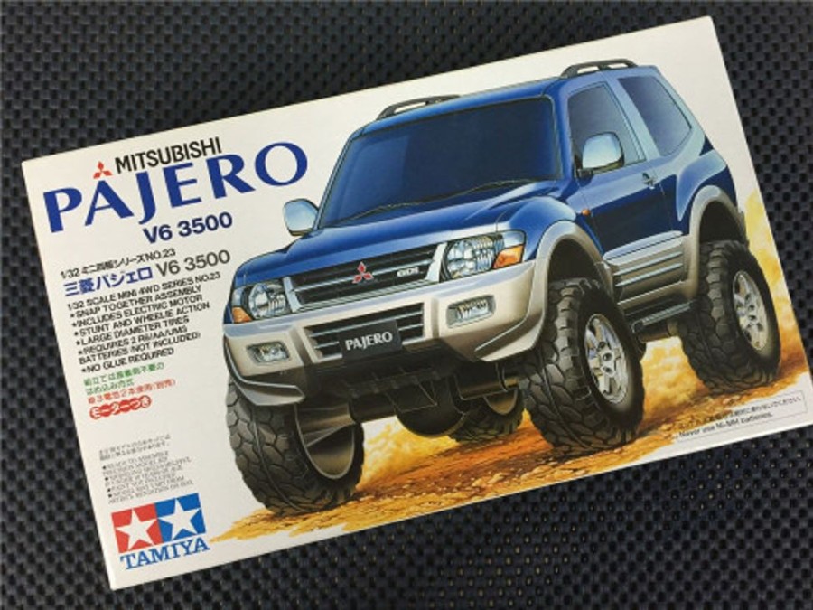 Cars/Tanks Tamiya Tamiya - 1/32 Mitsubishi Pajero V6 3500 [19023]