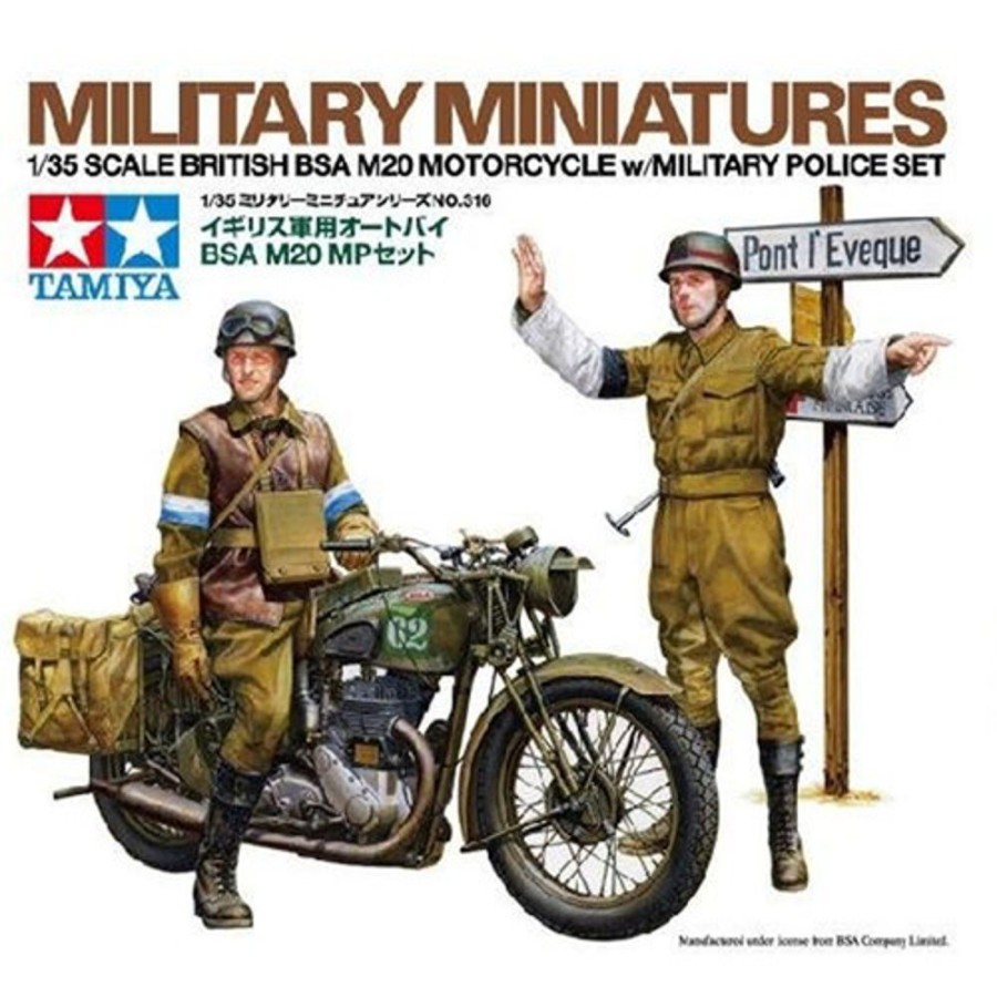 Military | Model & Die-Cast Tamiya Tamiya- 1/35 British Bsa M20 Motorcycle [35316]