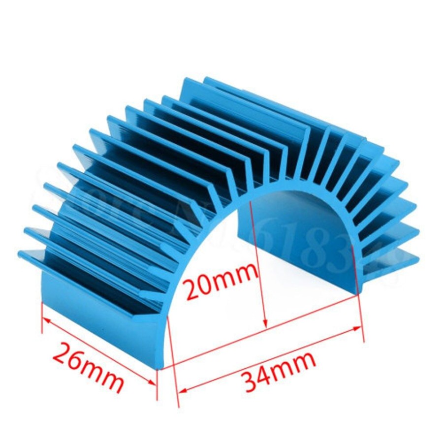 Surface | Electronics HSP Hsp 03300 540 550 Electric Motor Heat Proof Cover Heat Sink 1:10 Car