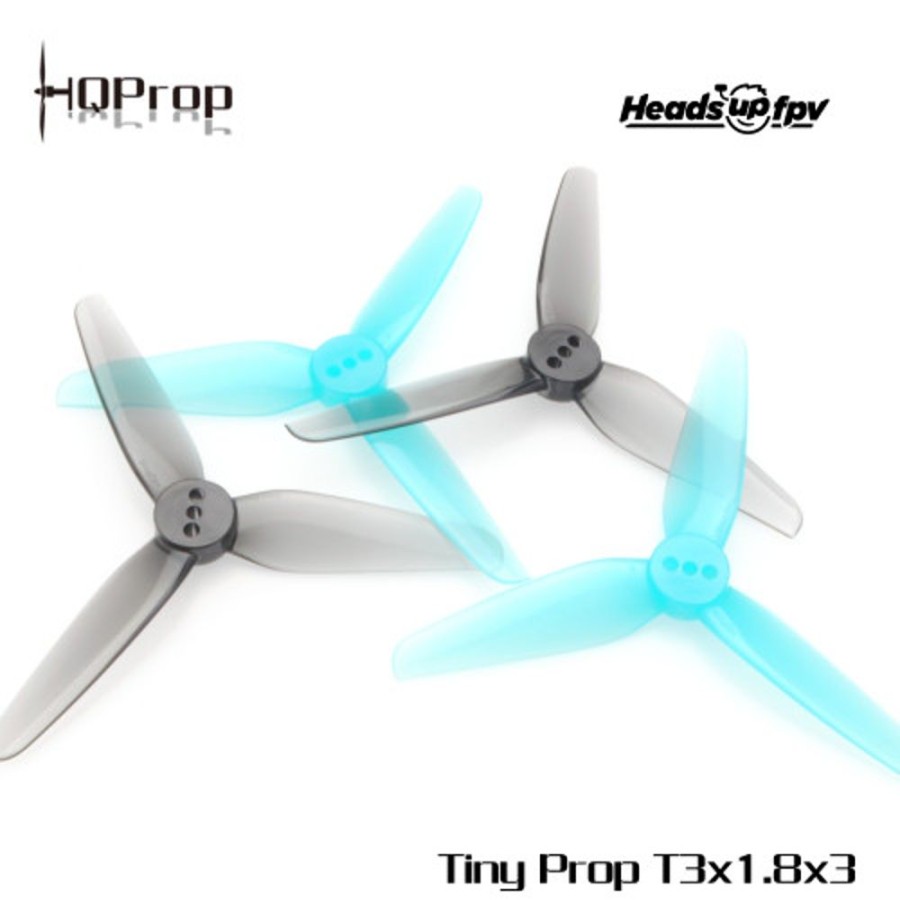 Propellers | Parts HQProp Hqprop Headsup Tinyprop 3X1.8X3(2Cw+2Ccw) 2Mm Shaft