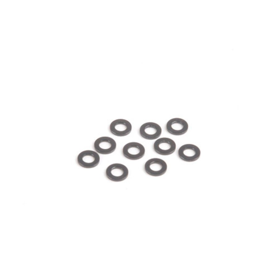 Accessories Schumacher Schumacher - M3 Black Alloy Washers 0.75Mm (Pk10)