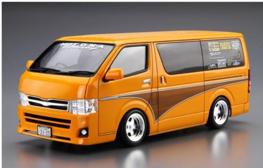 Cars | Model & Die-Cast Aoshima Aoshima - 1/24 Hotcompany Trh200V Hiace `12 (Toyota)