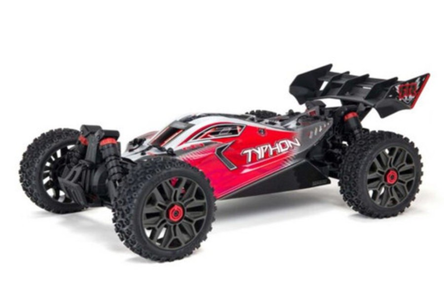 Off-Road | Cars/Tanks Arrma Arrma 1/8 Typhon 4X4 V3 3S Blx Brushless Buggy Rtr, Red