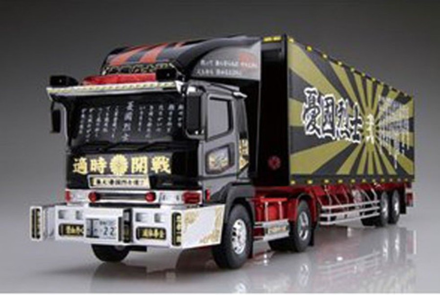 Cars | Model & Die-Cast Aoshima Aoshima - 1/32 Value Dekotora No.47 Yukoku Ressi 2 Patriotic Knight