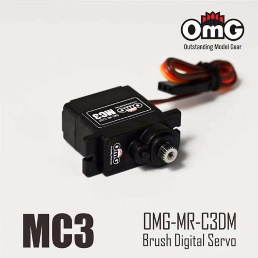 Servo For Plane | Electronics OMG Omg 9G Metal Gear Micro Brushed Digital Servo (3Pcs) For 450Qs