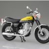 Model & Die-Cast Aoshima Aoshima - 1/12 Diecast Yamaha Sr400 Light Redish Yellow Solid