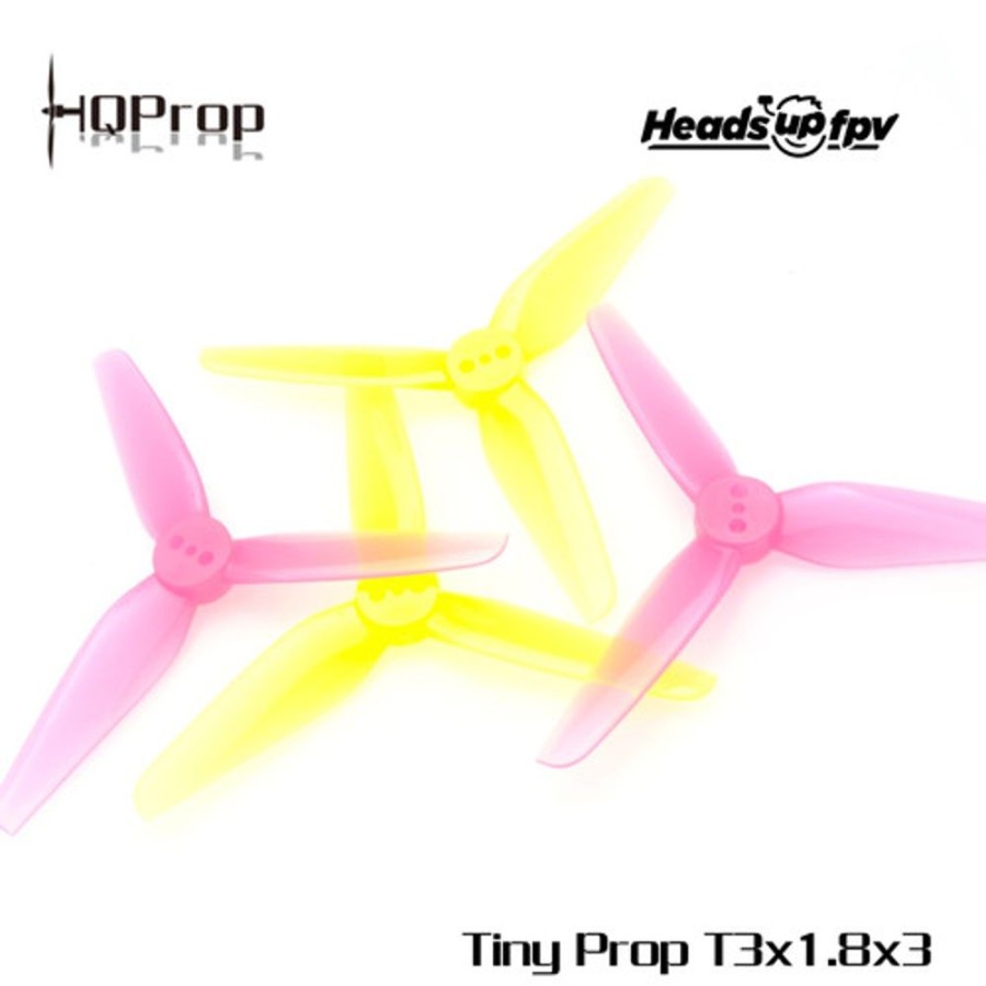 Propellers | Parts HQProp Hqprop Headsup Tinyprop 3X1.8X3(2Cw+2Ccw)-1.5Mm Shaft