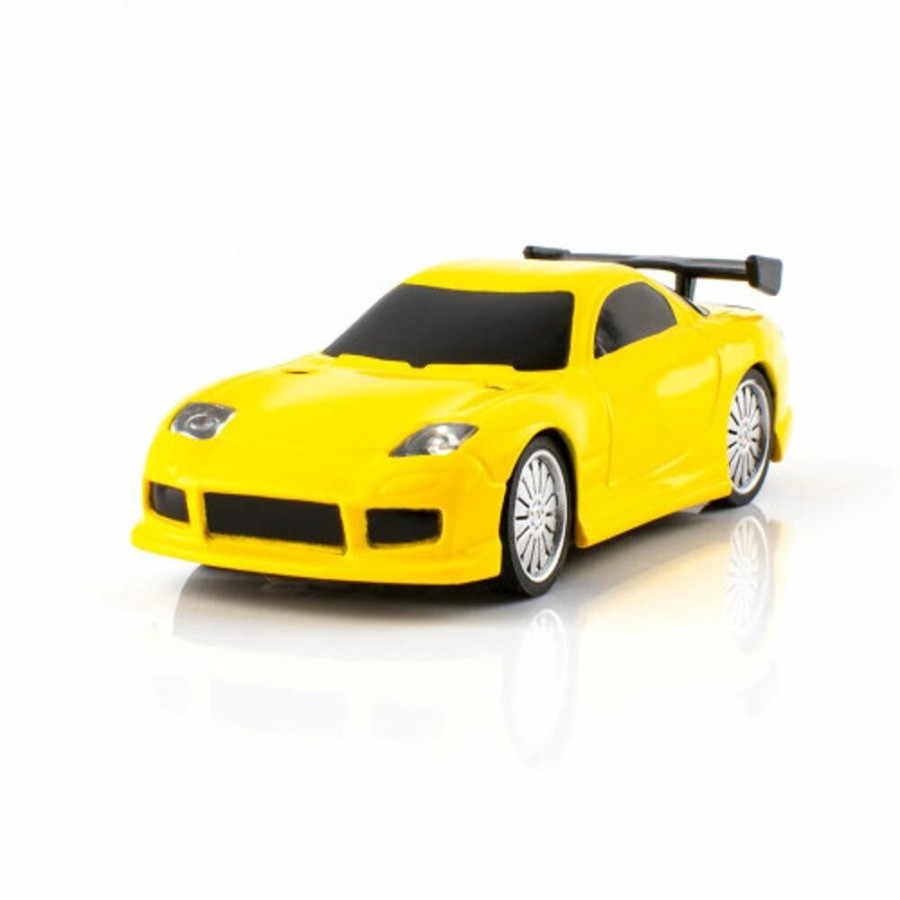 On Road | Cars/Tanks Turbo Racing Turbo Racing C71 Rtr 1/76 2.4G Rwd Mini Rc Car Sports Vehicles Led Lights Full Proportional Toys On-Road Models - Yellow