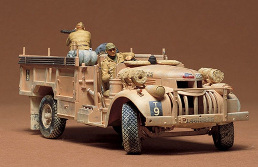 Military | Model & Die-Cast Tamiya Tamiya - 1/35 British L.R.D.G. Chevrolet Plastic Model Kit [35092]