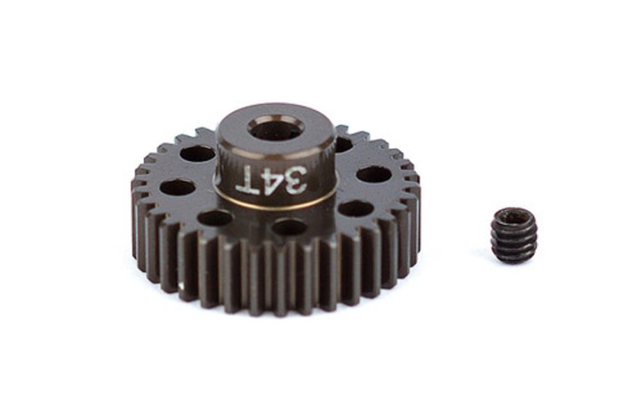 Pinion Gears | Parts Team Associated Team Associated Factory Team Aluminum 48P Pinion Gear (3.17Mm Bore) (34T)