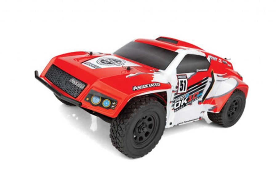 Off-Road | Cars/Tanks Team Associated Team Associated Pro2 Dk10Sw 2Wd 1/10 Brushless Dakar Rally Racer (Red) W/2.4Ghz Radio System