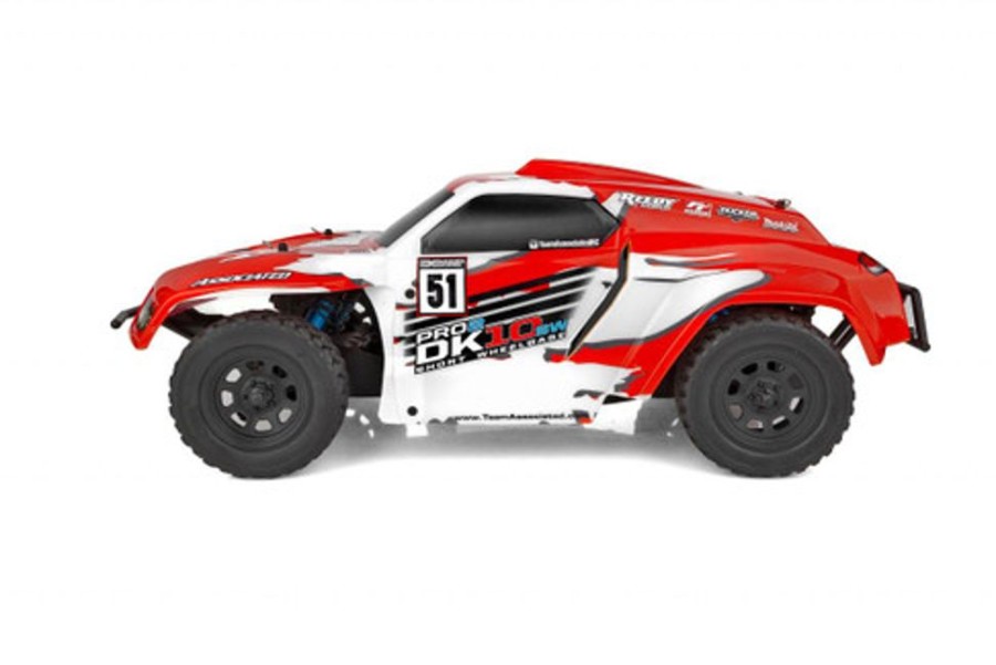 Off-Road | Cars/Tanks Team Associated Team Associated Pro2 Dk10Sw 2Wd 1/10 Brushless Dakar Rally Racer (Red) W/2.4Ghz Radio System